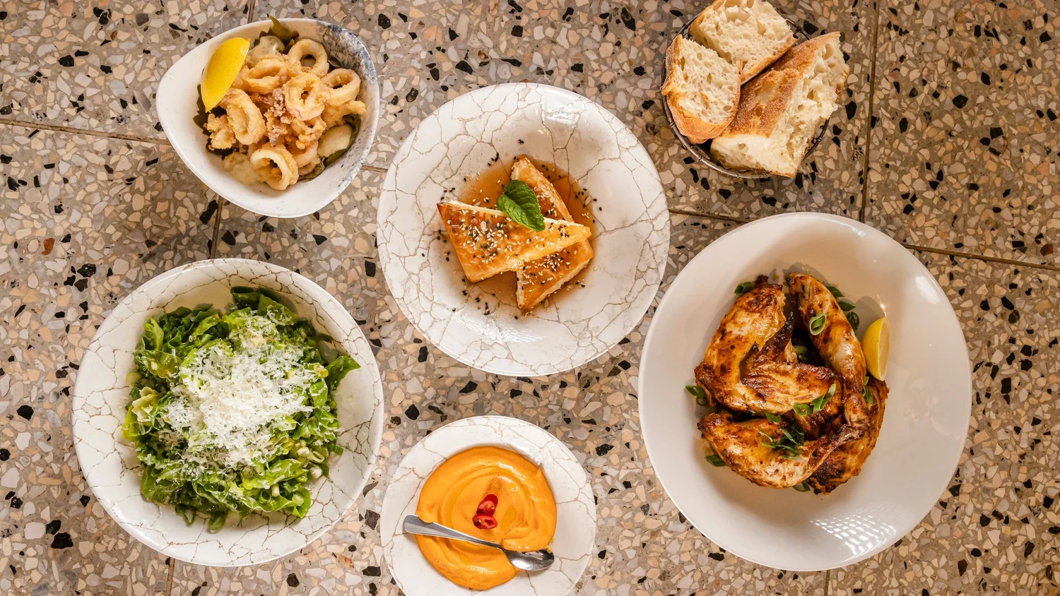 Opa Bar & Mezze Dining room